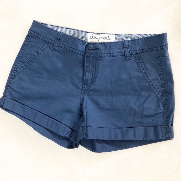 Aeropostale Pants - Aeropostale | Navy blue twill short
